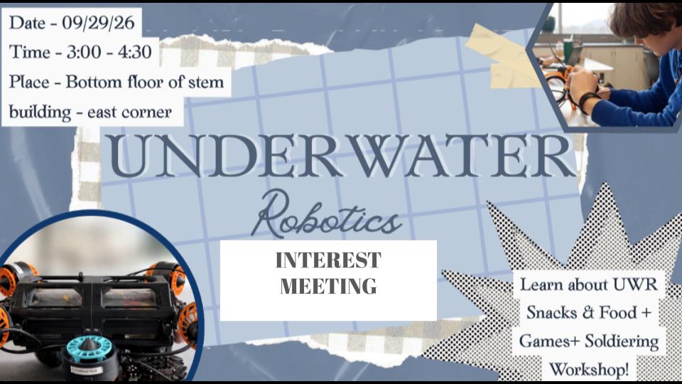 Underwater Robotics